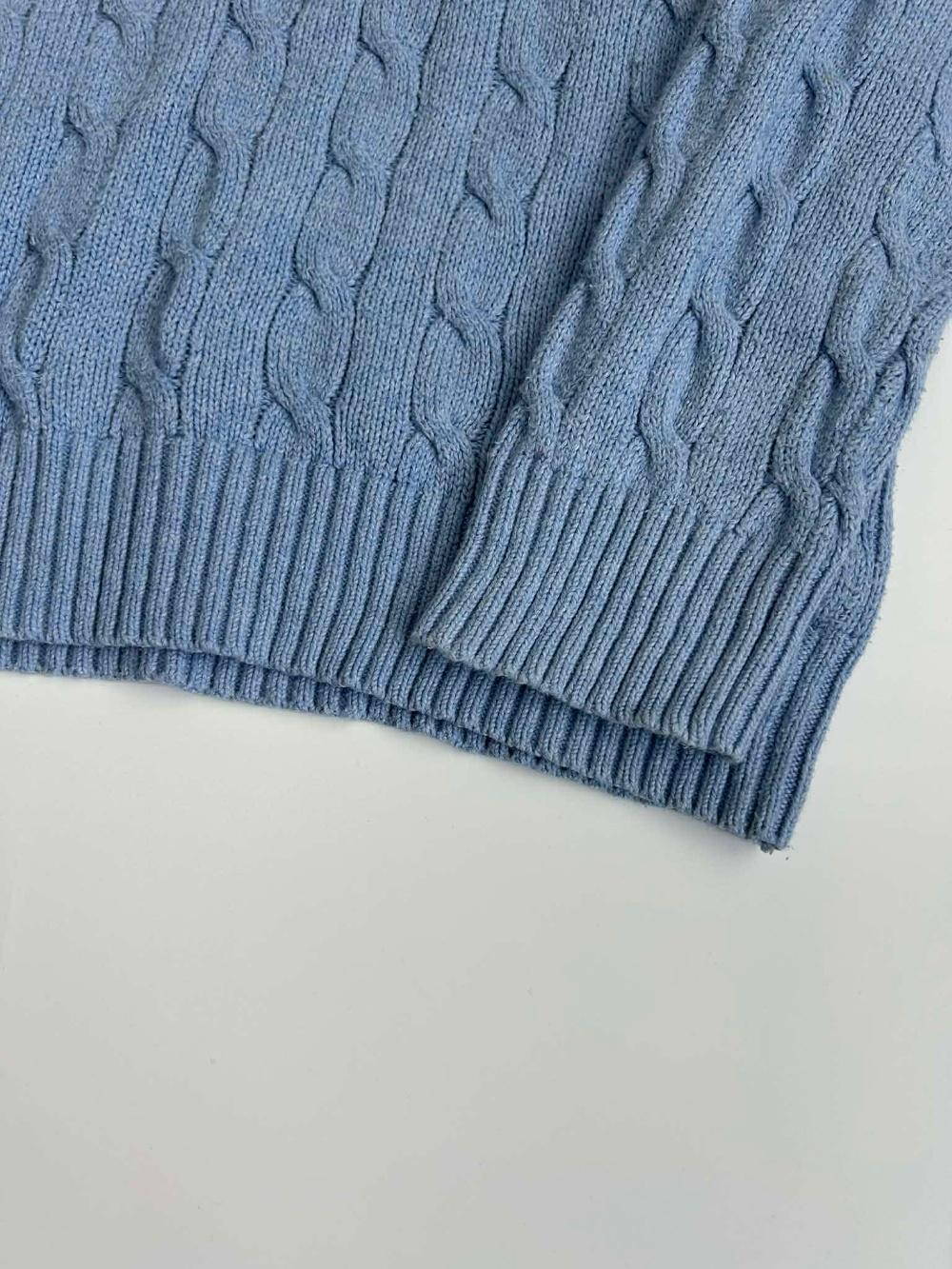 [M] Polo Ralph Lauren cable knit cotton sweater 8