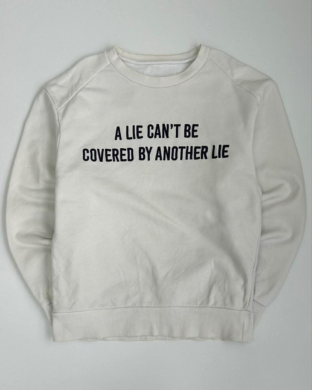 [46] Juun.J slogan print sweatshirt 2