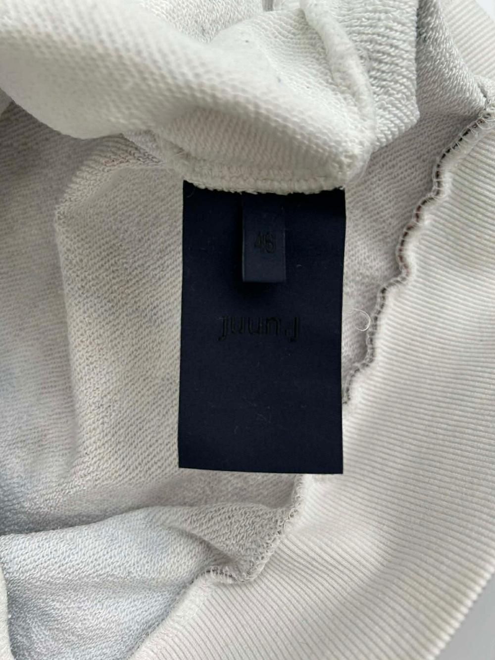 [46] Juun.J slogan print sweatshirt 5