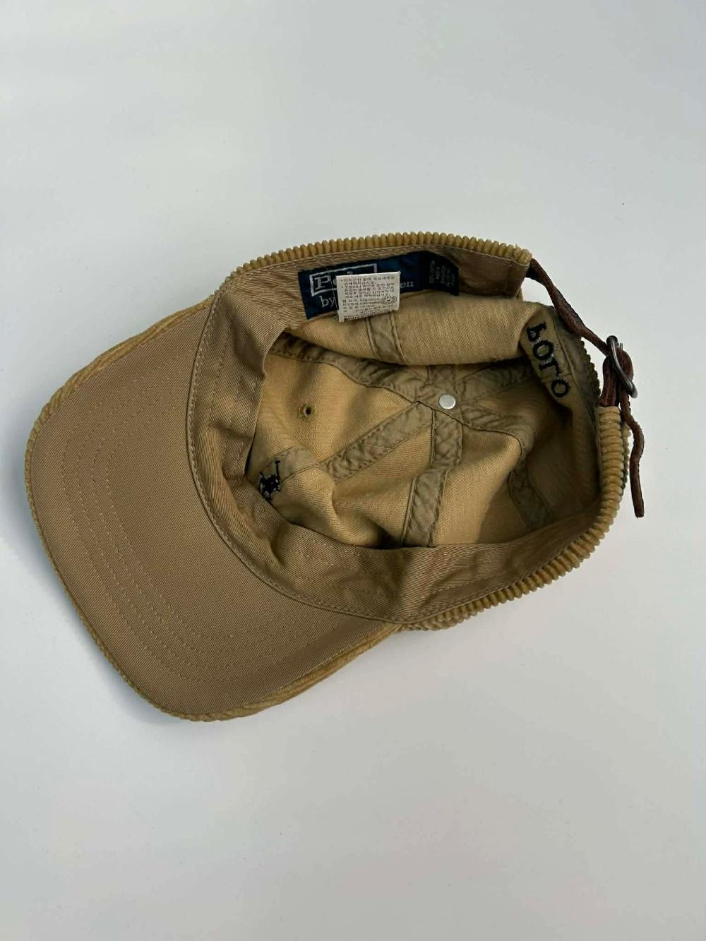 90s Polo Ralph Lauren corduroy ball cap 7