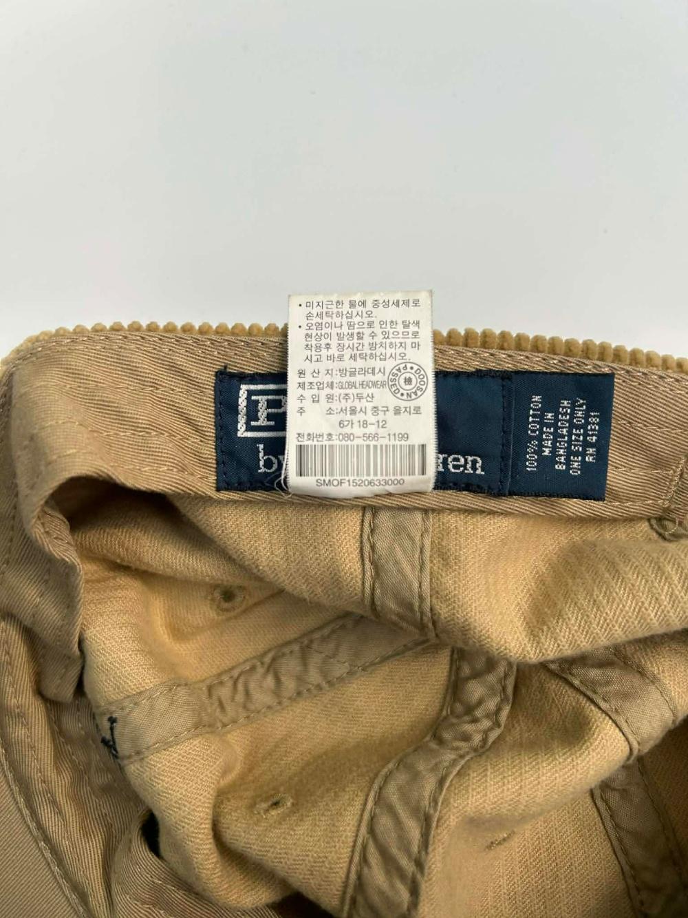 90s Polo Ralph Lauren corduroy ball cap 9