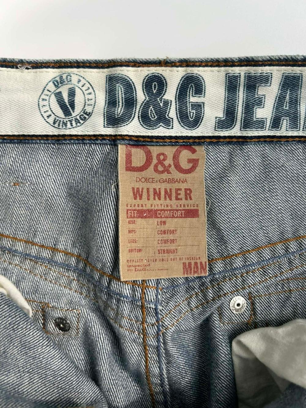[32] D&G Dolce & Gabbana Winner straight denim 6