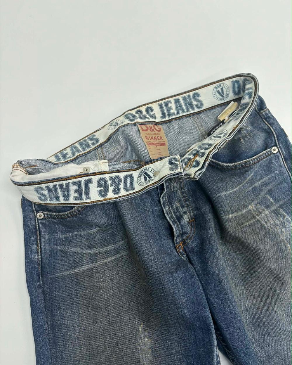 [32] D&G Dolce & Gabbana Winner straight denim 5