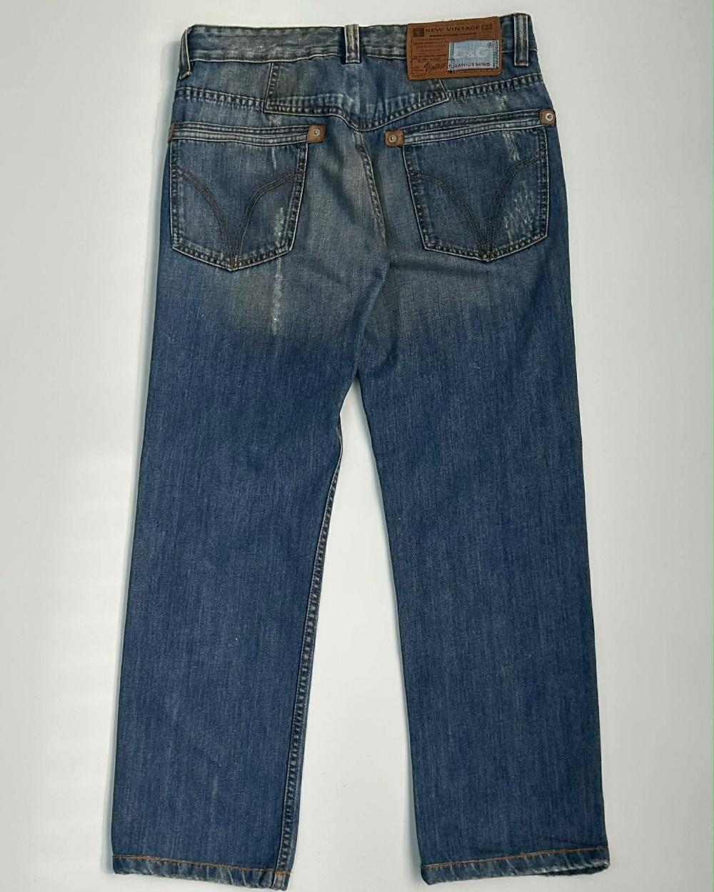 [32] D&G Dolce & Gabbana Winner straight denim 2
