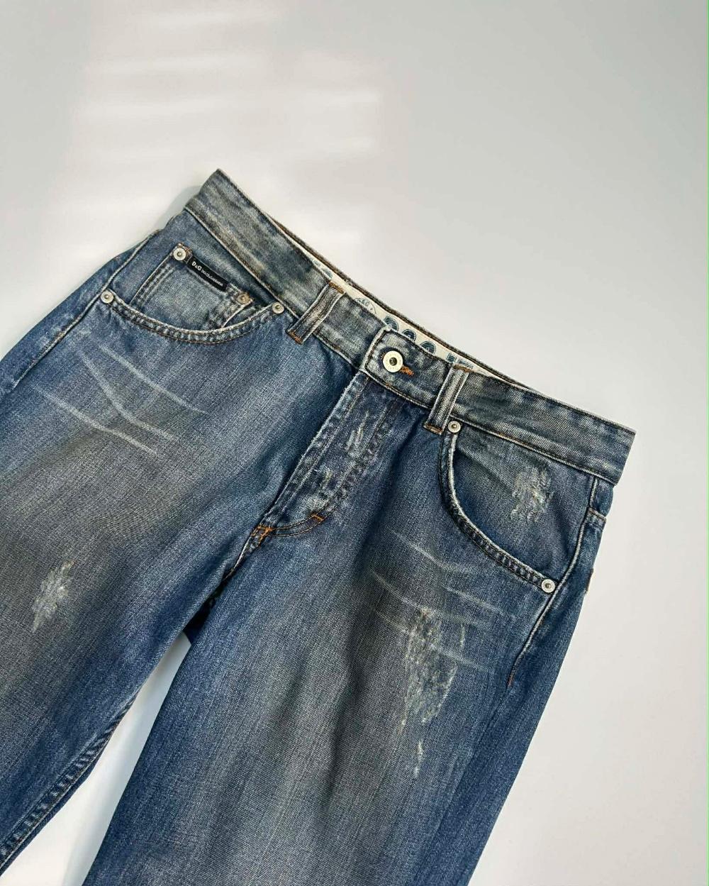[32] D&G Dolce & Gabbana Winner straight denim 4