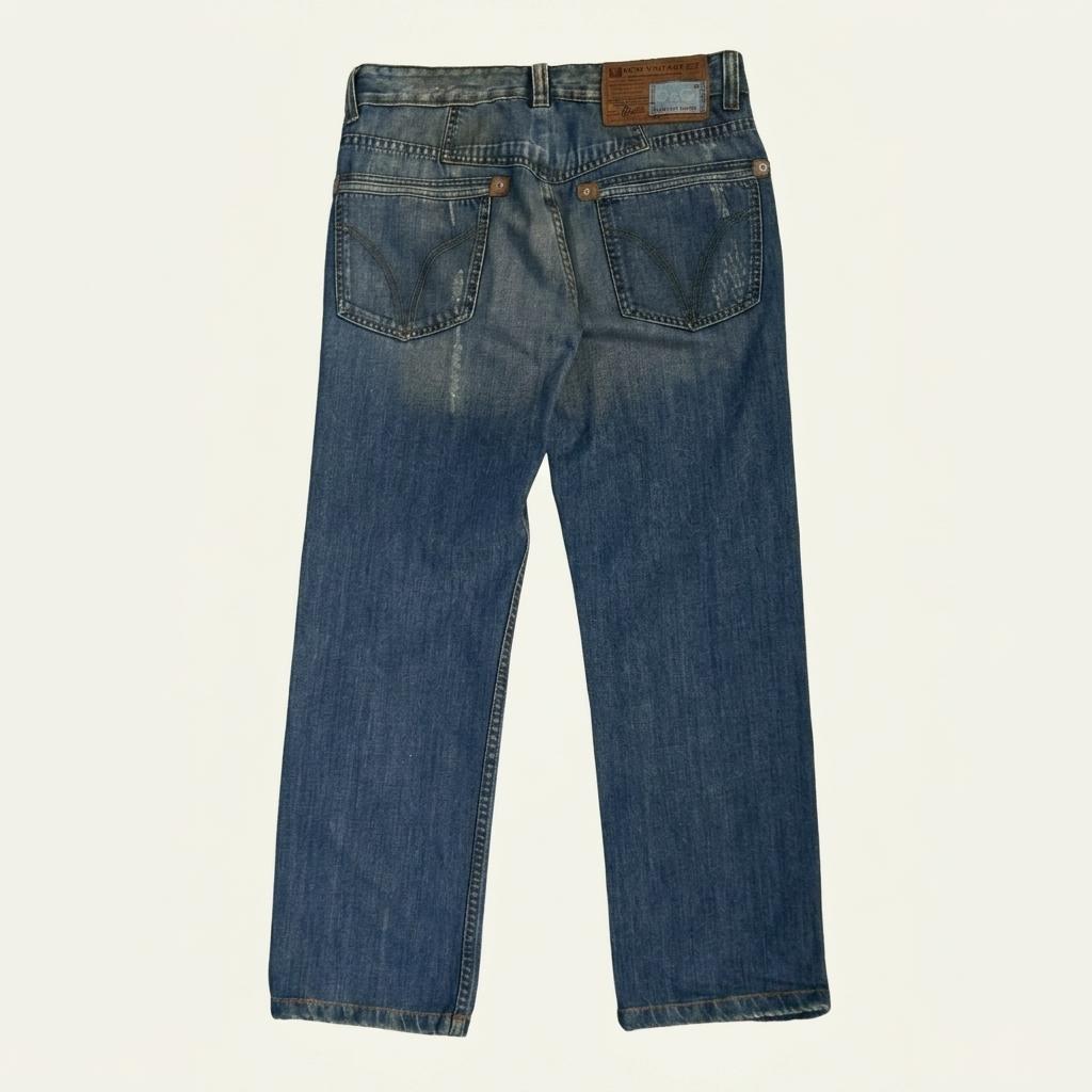 [32] D&G Dolce & Gabbana Winner straight denim 1