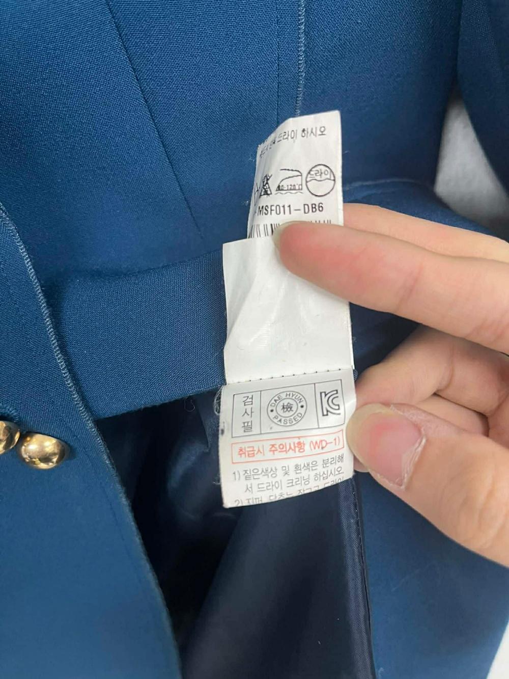 [55] 모조에스핀 테일러드 싱글 블레이져 자켓 7