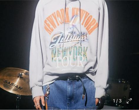 [L] Jill Stuart 23ss New York graphic hoodie 2