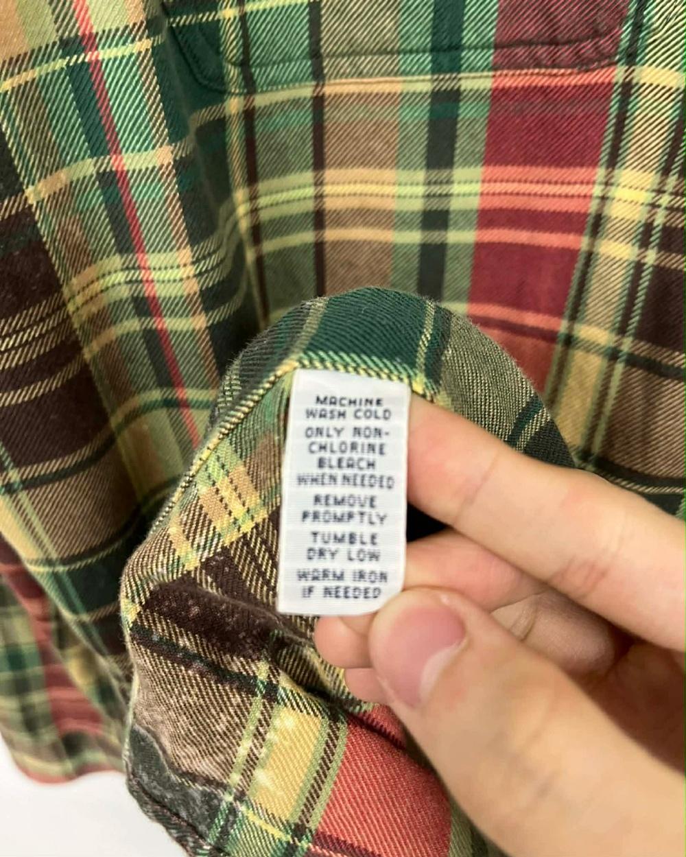 [M] Polo Ralph Lauren plaid elbow patch shirt 6