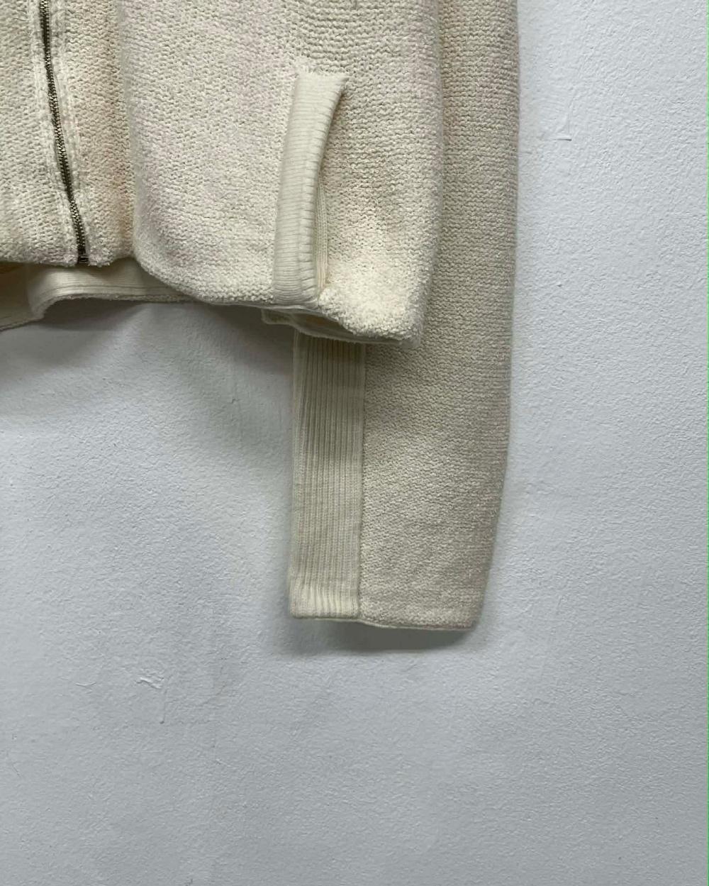 시스템 한섬 20ss 신형 울 니트 집업 가디건 8
