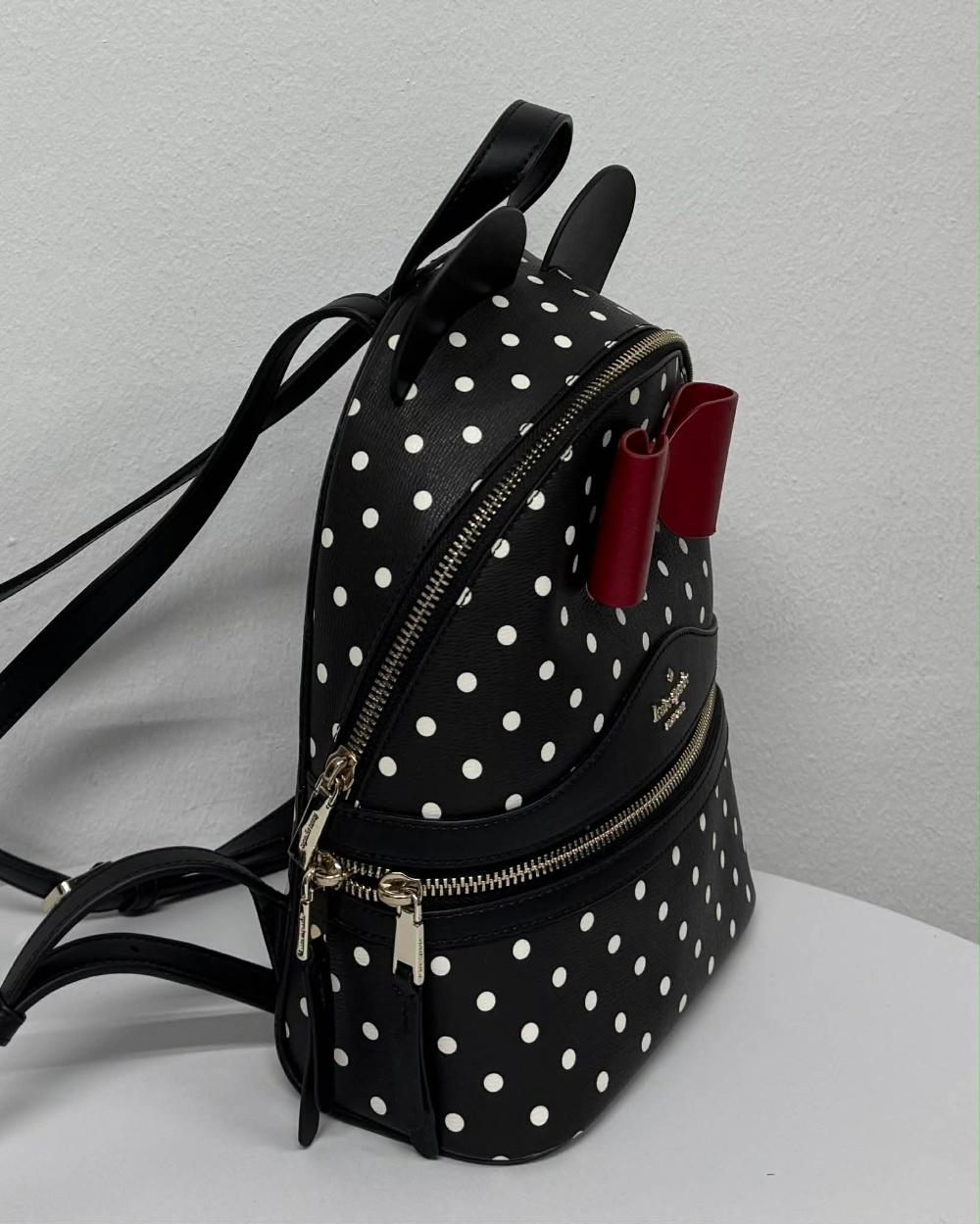 Kate Spade × Disney Minnie polka dot backpack 5