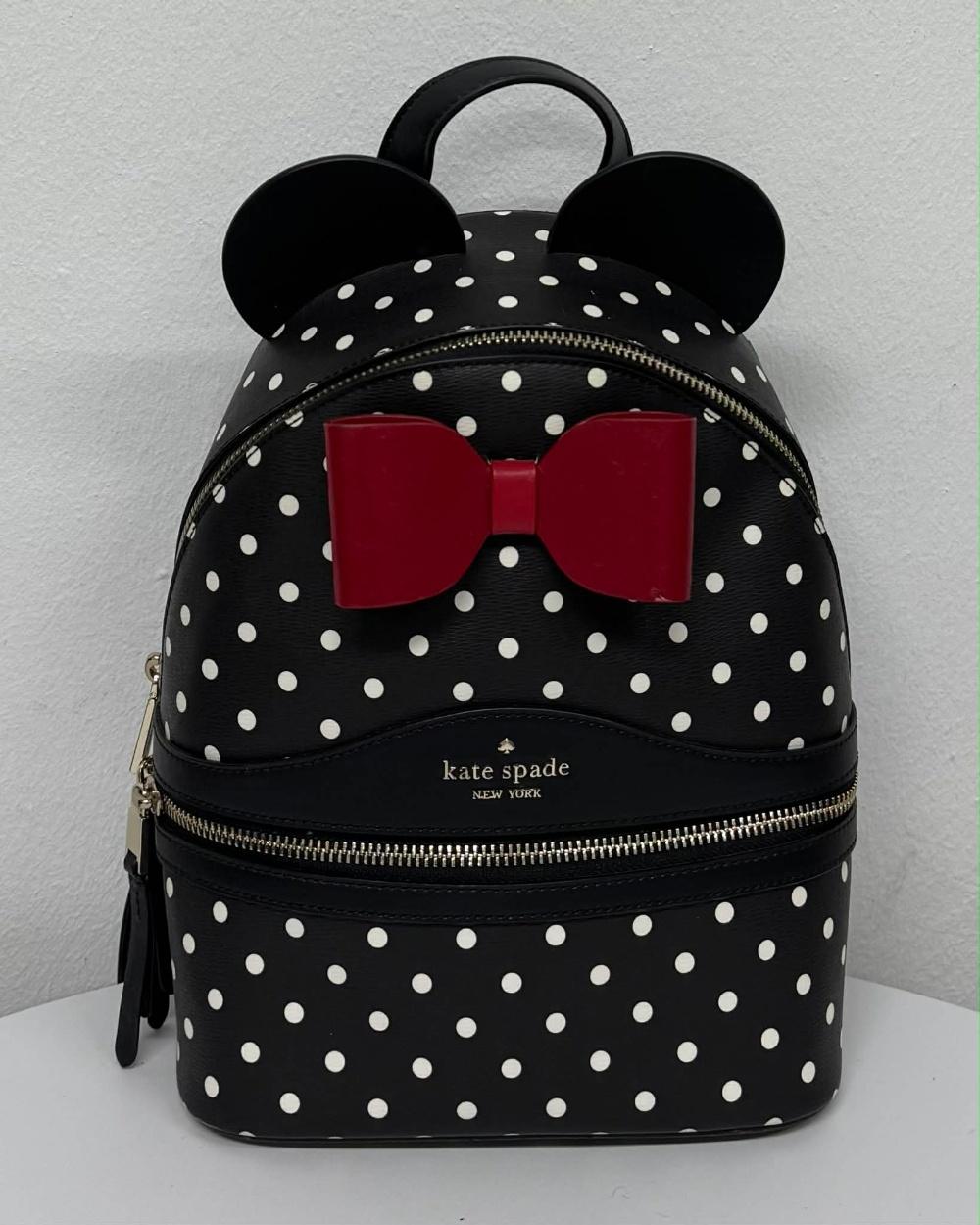 Kate Spade × Disney Minnie polka dot backpack 3