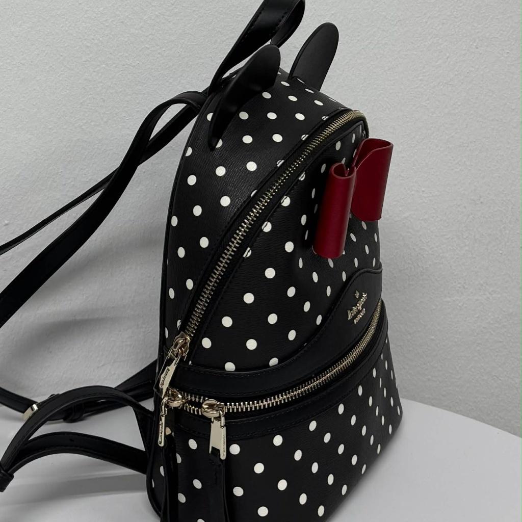 Kate Spade × Disney Minnie polka dot backpack 2