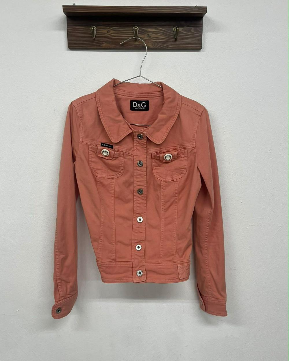 [40] D&G cotton stretch denim jacket 4