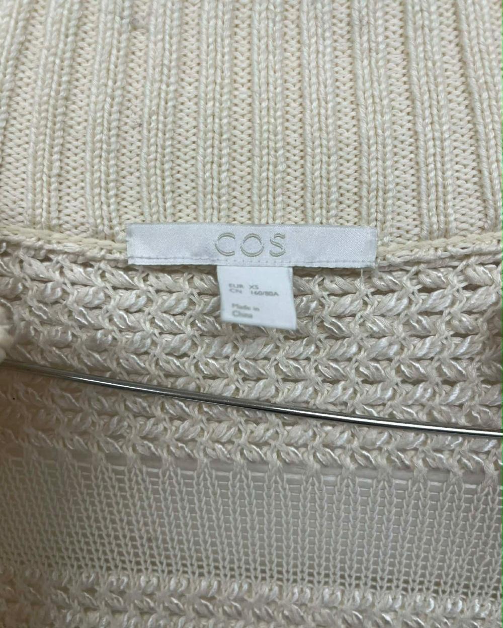 [XS] Cos 코스 크롭 니트 집업 8