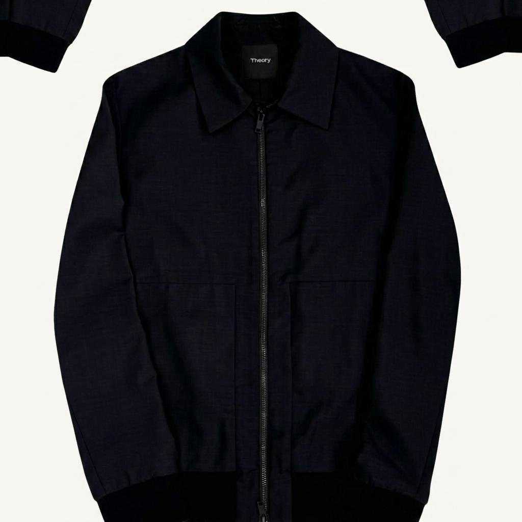 [S] Theory zip-up blouson jacket 1