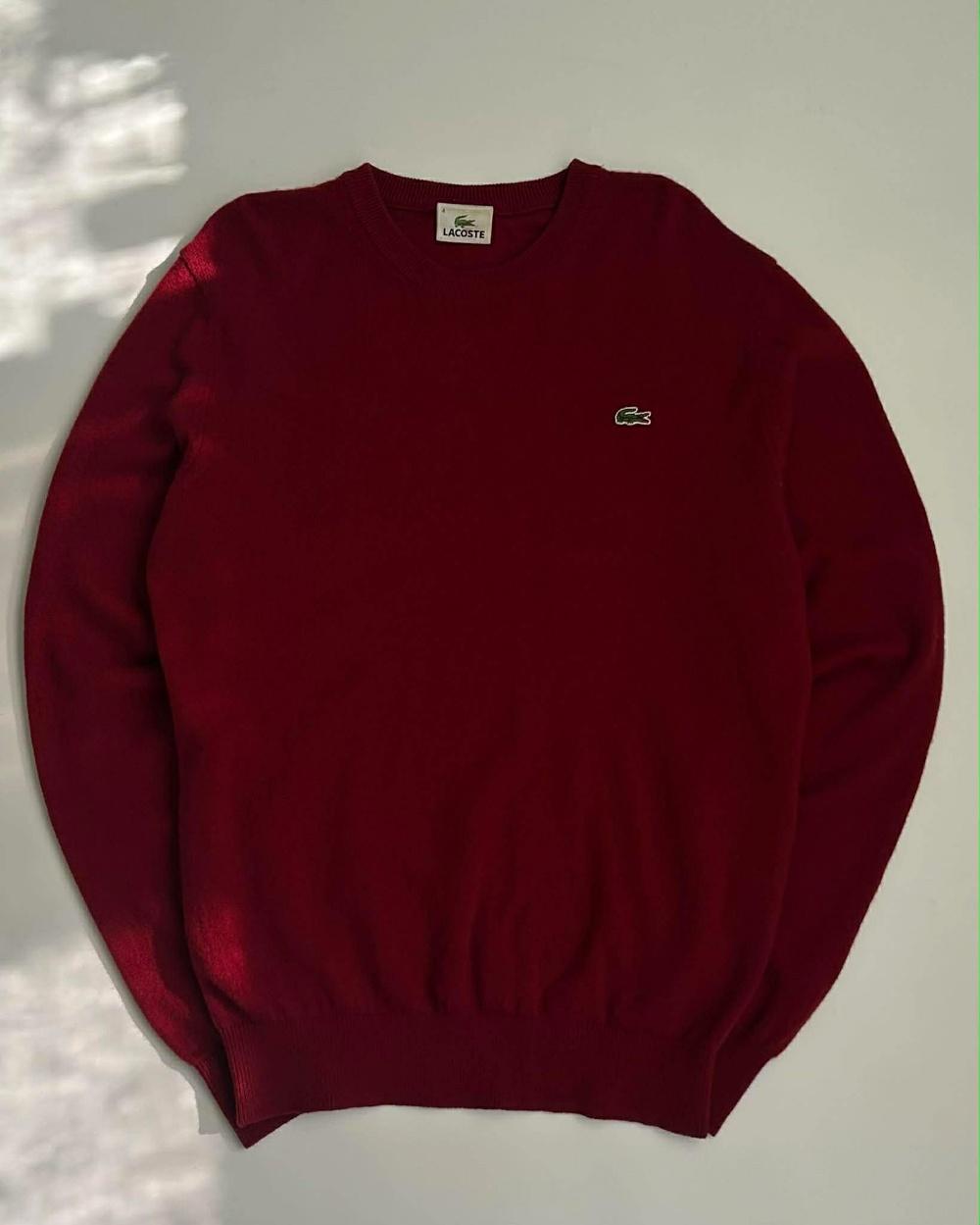 [4] Lacoste cashmere crewneck knit 3