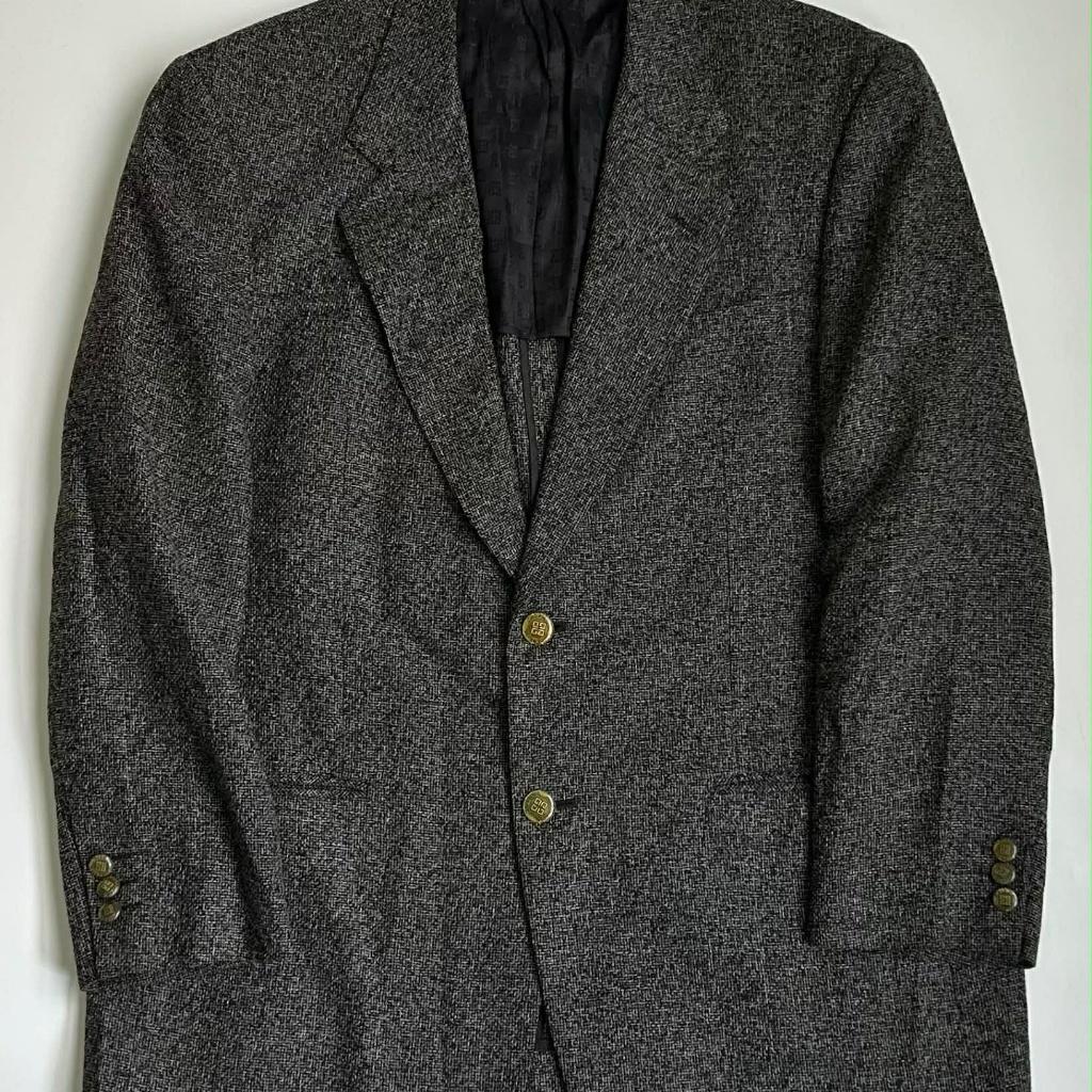 GIVENCHY Monsieur cotton blend tweed blazer 2