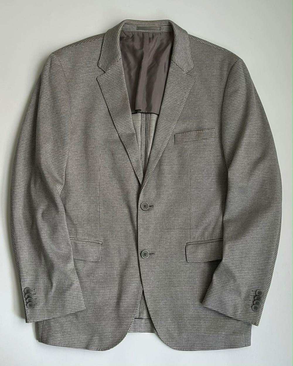[40] BOSS Hugo Boss houndstooth single blazer 5