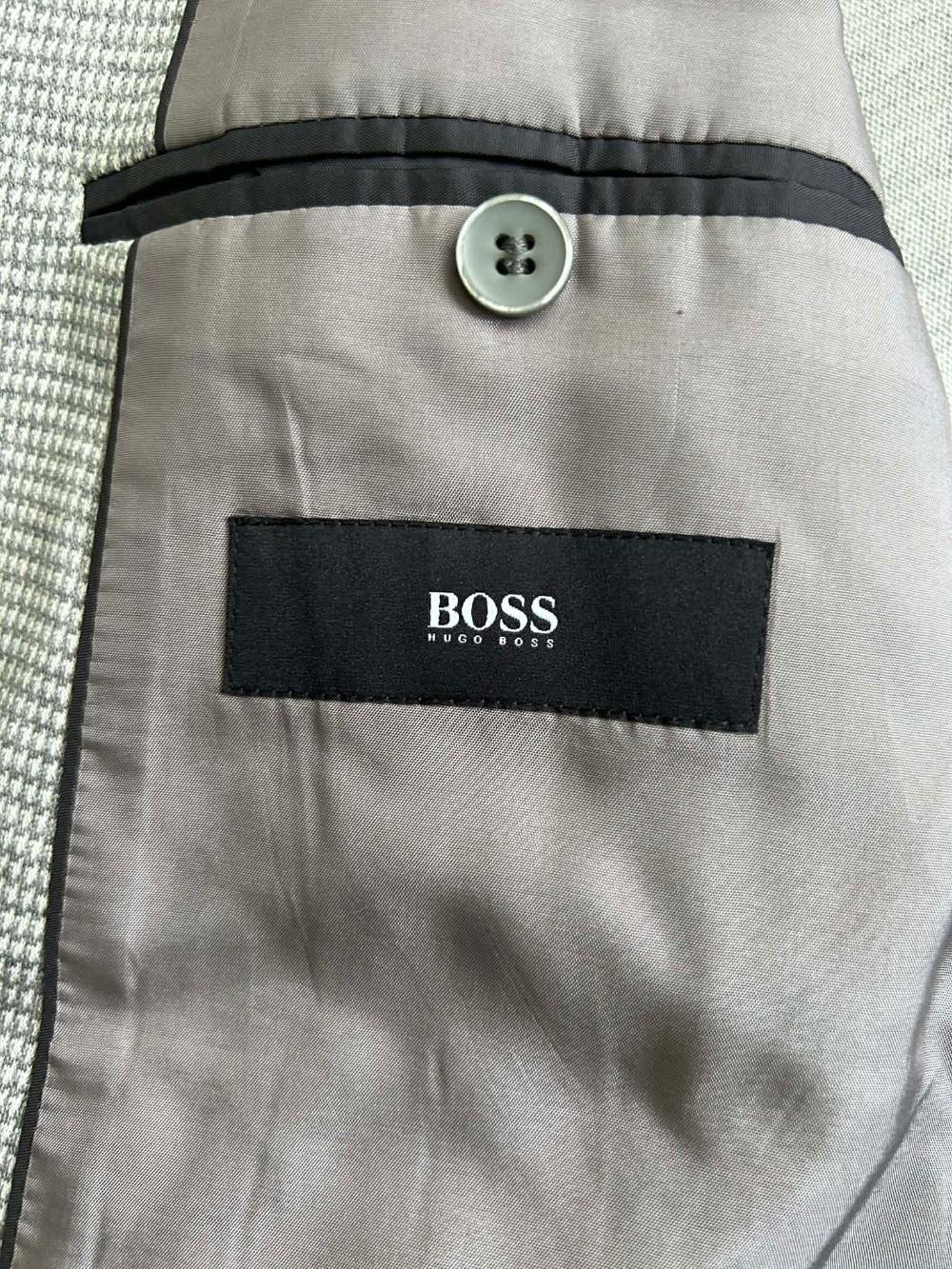 [40] BOSS Hugo Boss houndstooth single blazer 8