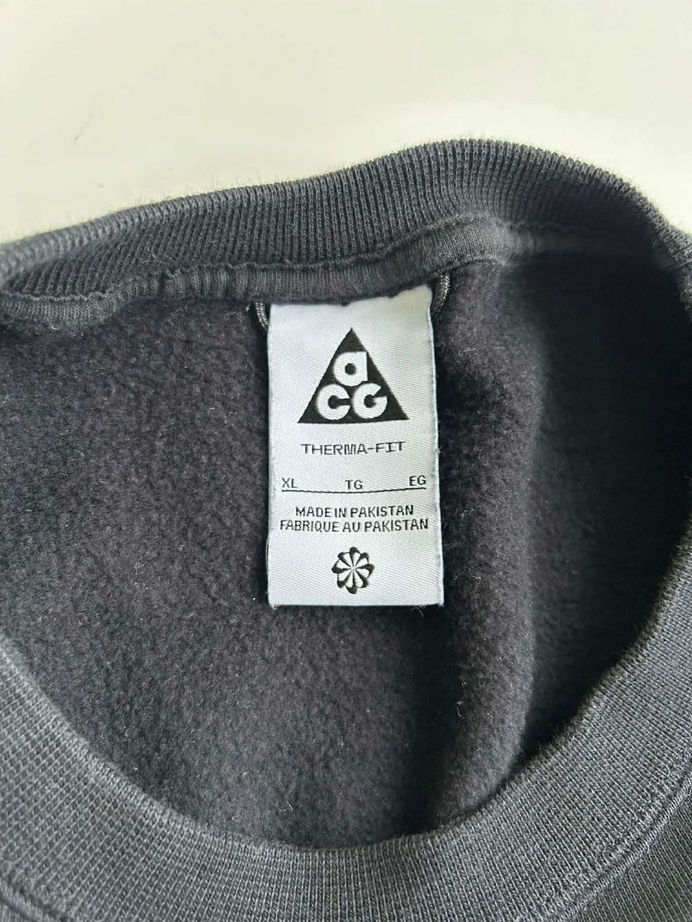 [XL] Nike ACG Therma-FIT crewneck sweatshirt black 5