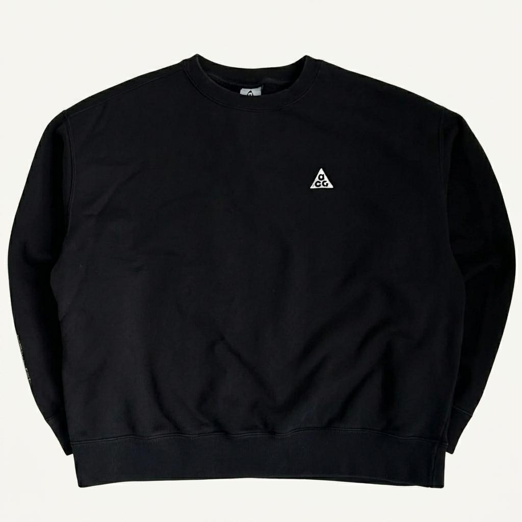 [XL] Nike ACG Therma-FIT crewneck sweatshirt black 1
