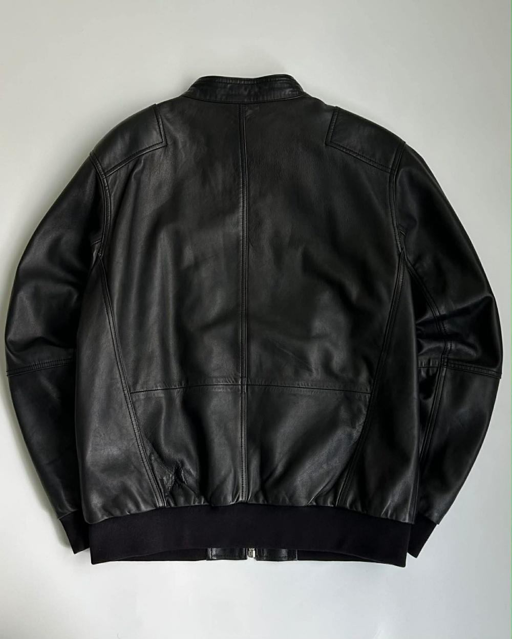 [L] Calvin Klein Jeans sheep nappa leather bomber 5