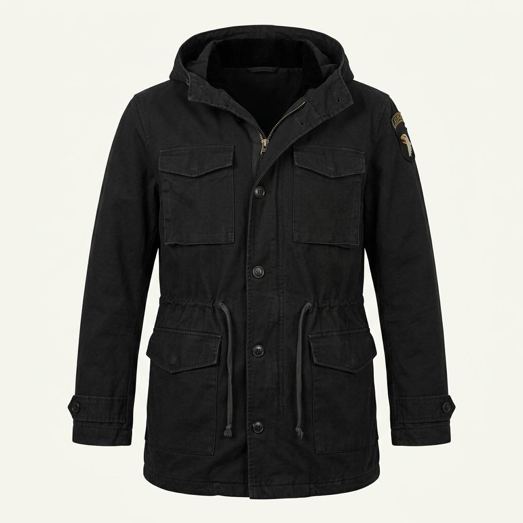 [M] Holister 1922 field hood coat jacket 1