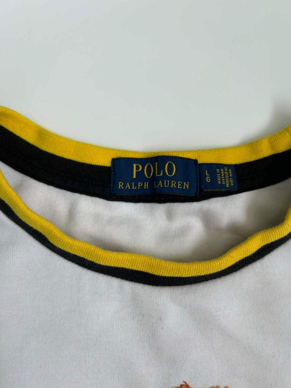 [L] Polo ralph lauren ski bear color block 10