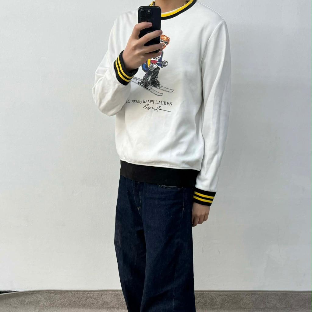 [L] Polo ralph lauren ski bear color block 2