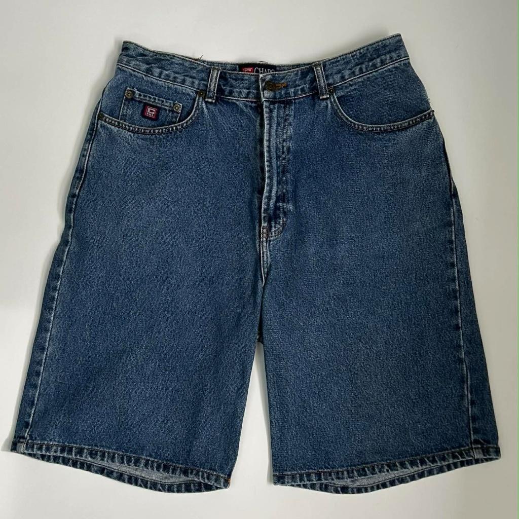 [34] Chaps ralph lauren stone wash denim bermuda 2
