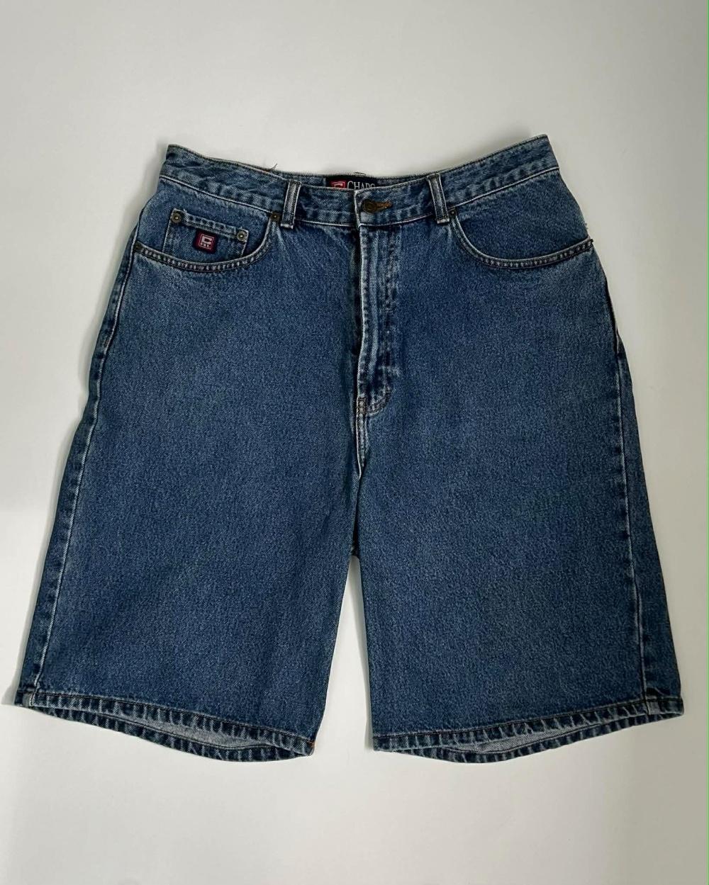 [34] Chaps ralph lauren stone wash denim bermuda 3