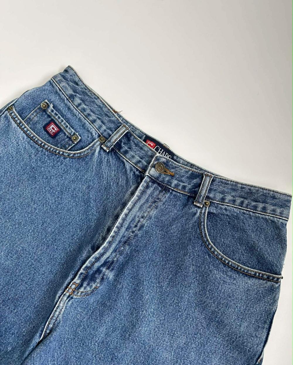 [34] Chaps ralph lauren stone wash denim bermuda 4