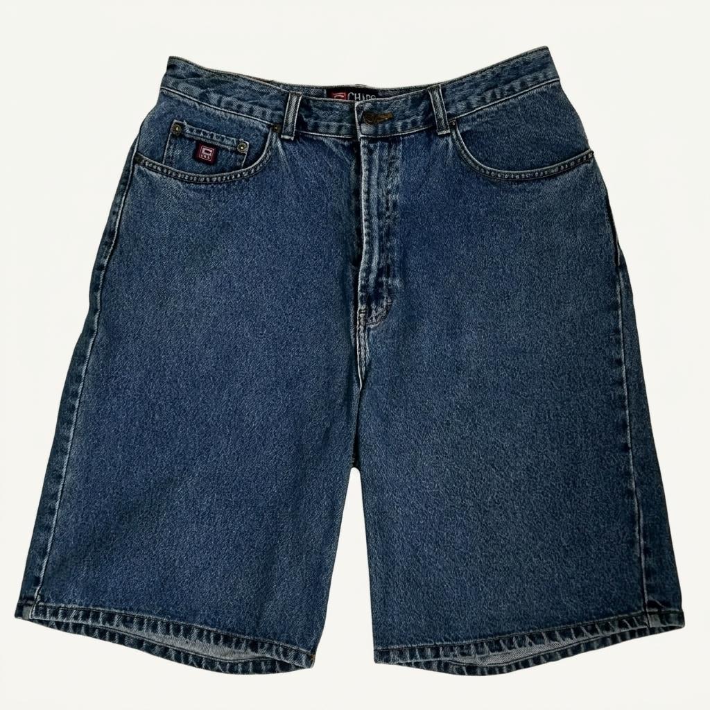 [34] Chaps ralph lauren stone wash denim bermuda 1