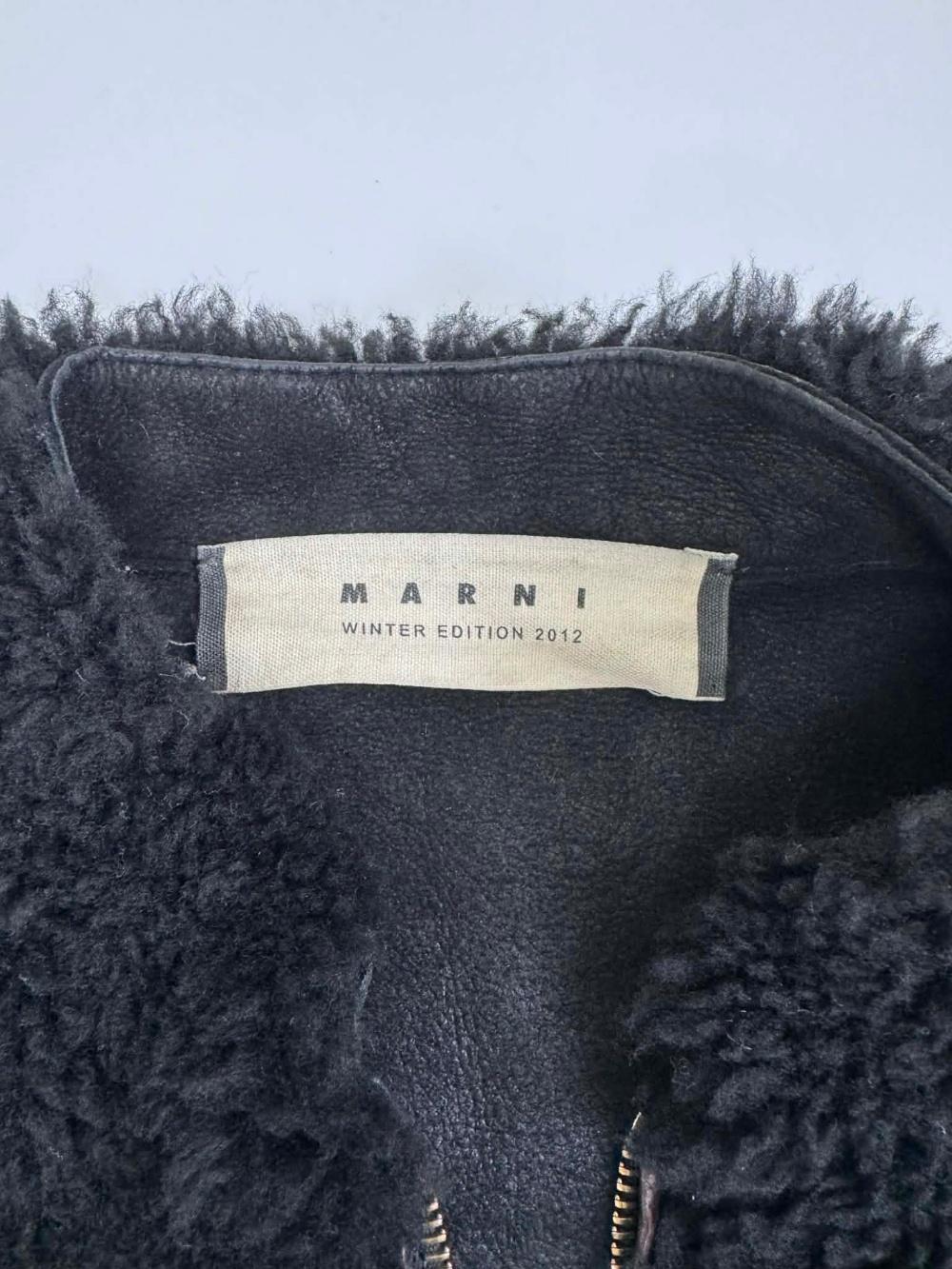 [38] Marni winter edition 2012 lamb shearling zip 4