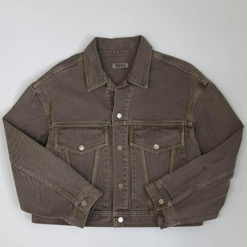 [M] GROVE 22FW pole vintage denim jacket 3