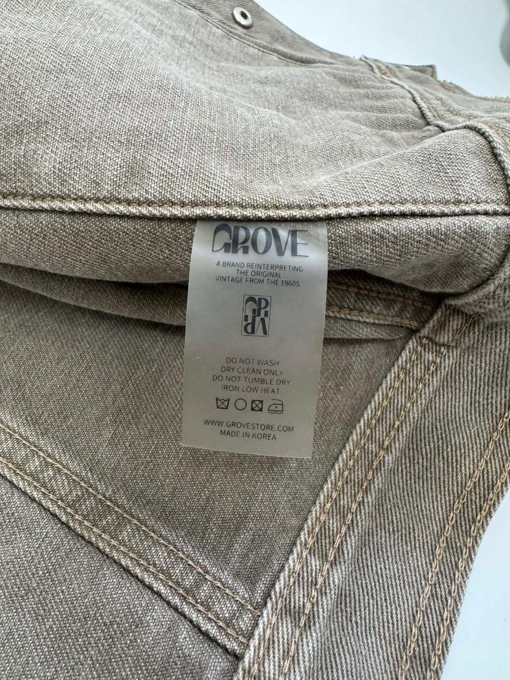 [M] GROVE 22FW pole vintage denim jacket 8