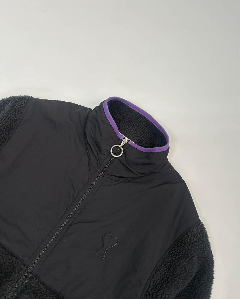 [M] ami de cœur fleece zip-up jacket 9