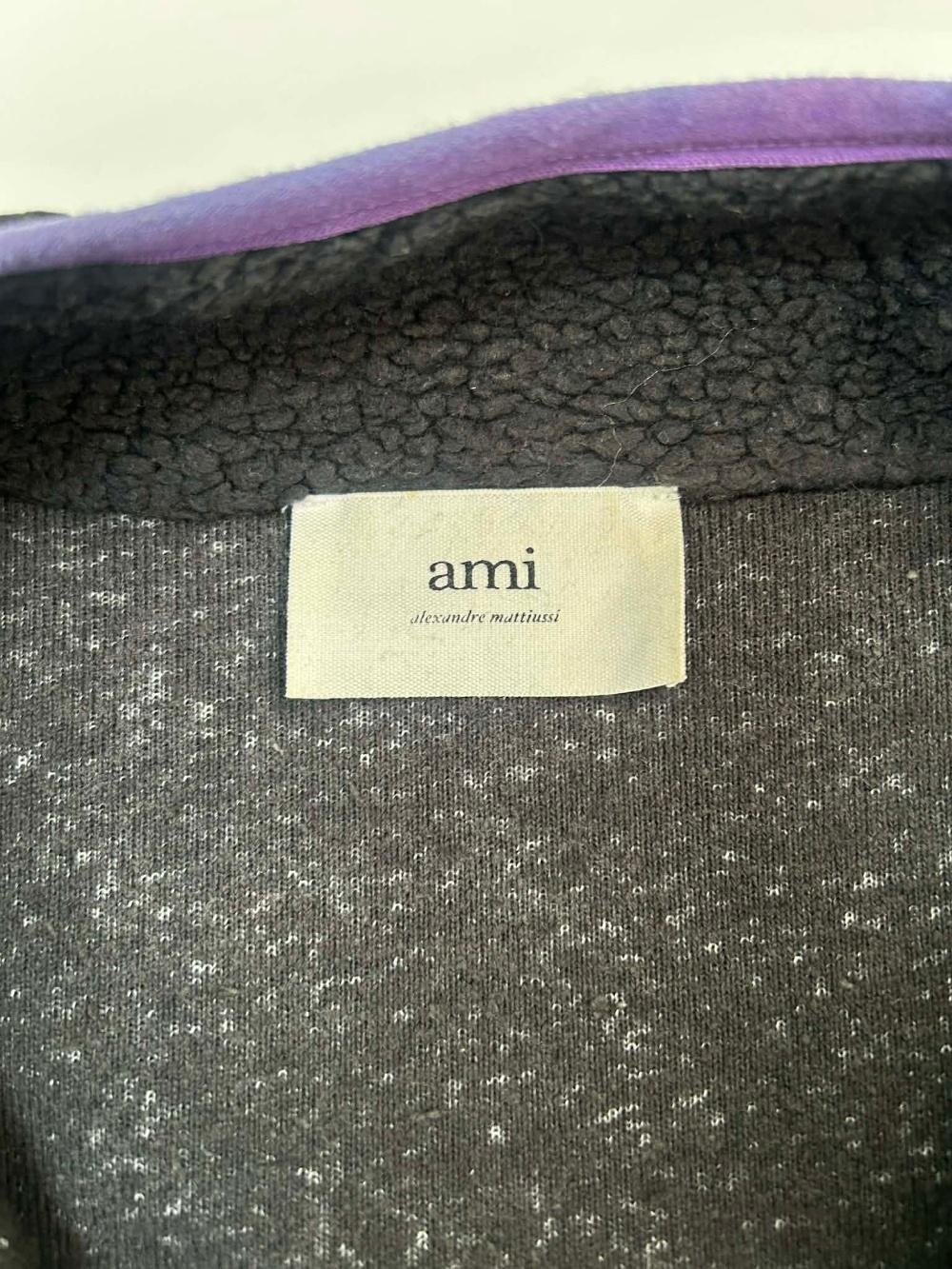 [M] ami de cœur fleece zip-up jacket 6