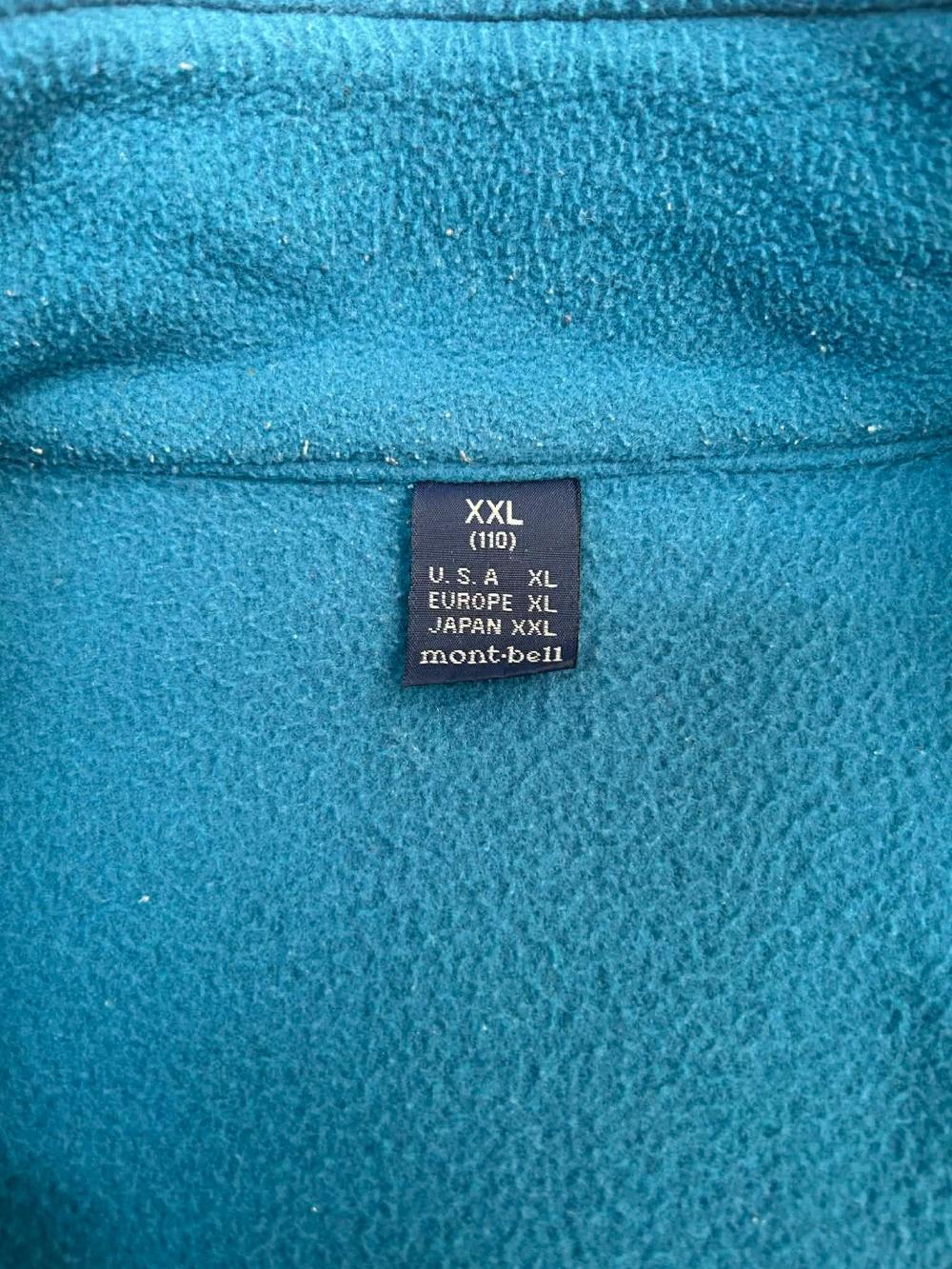 [XXL] mont-bell fleece zip-up jacket 7