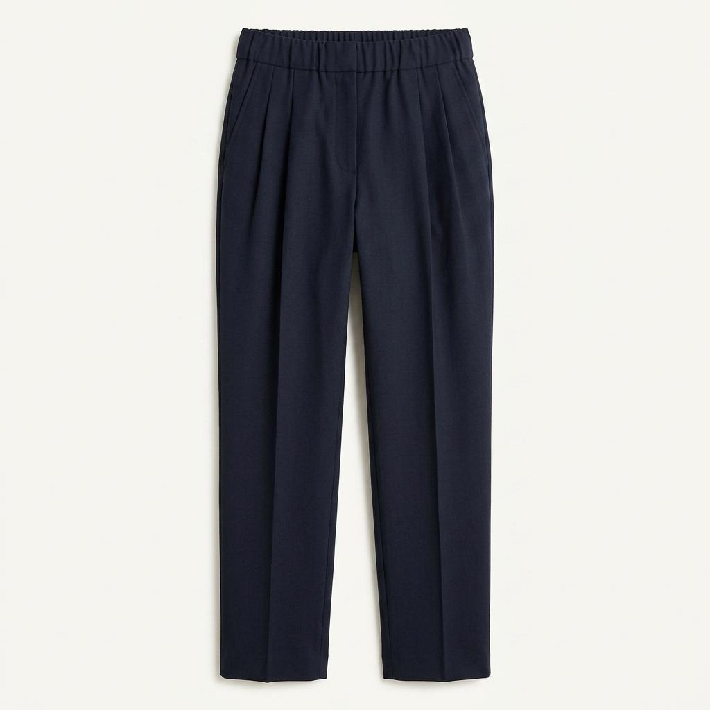 [36] Weekend Max Mara elastic wool tapered pants 1
