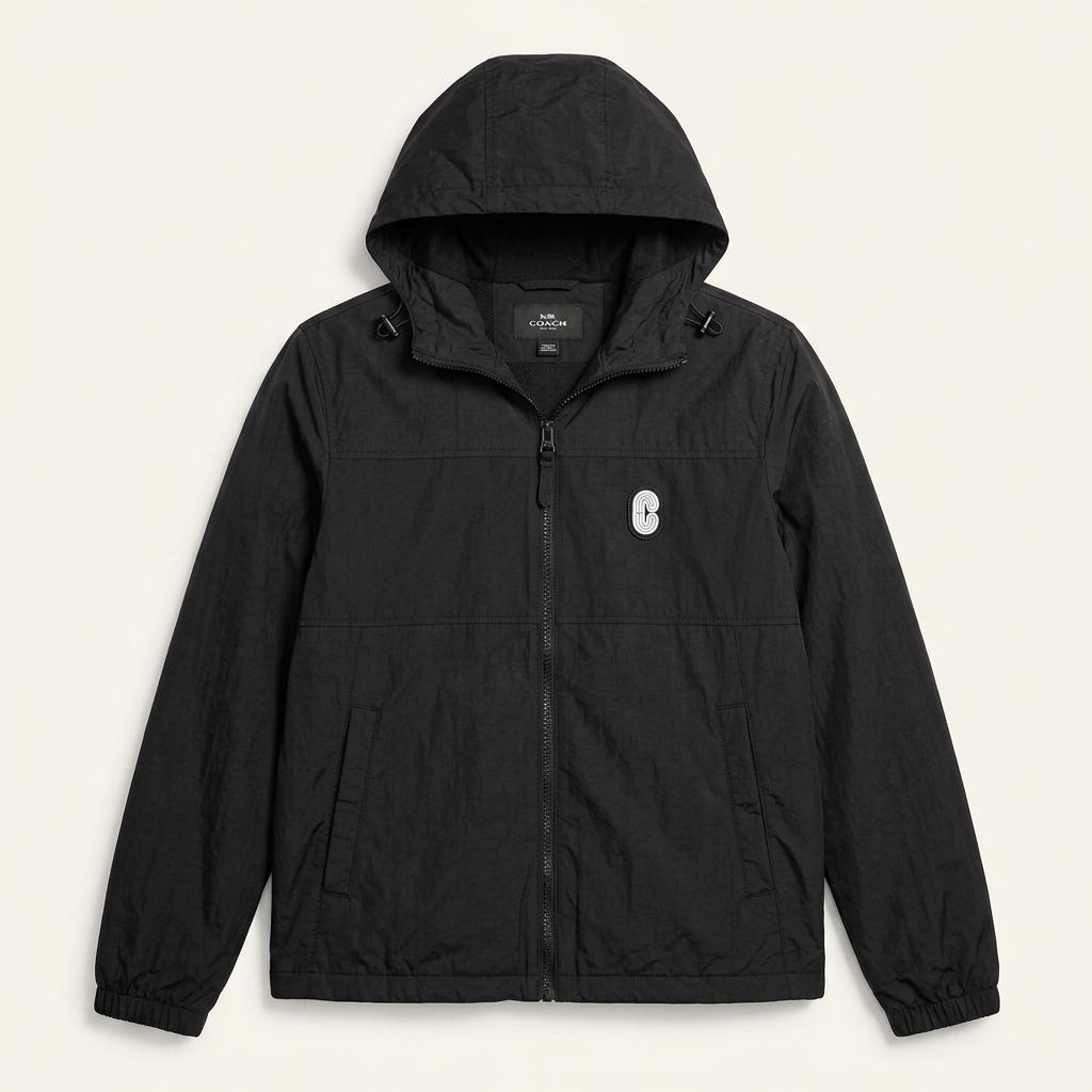 [M] Coach signature C logo windbreaker jacket 1