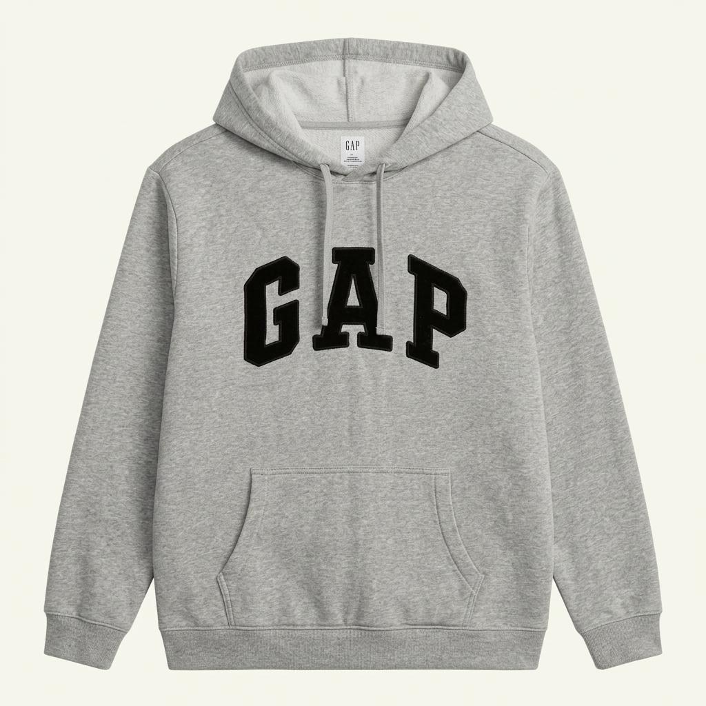 [XL] GAP big logo fleece hoodie 1