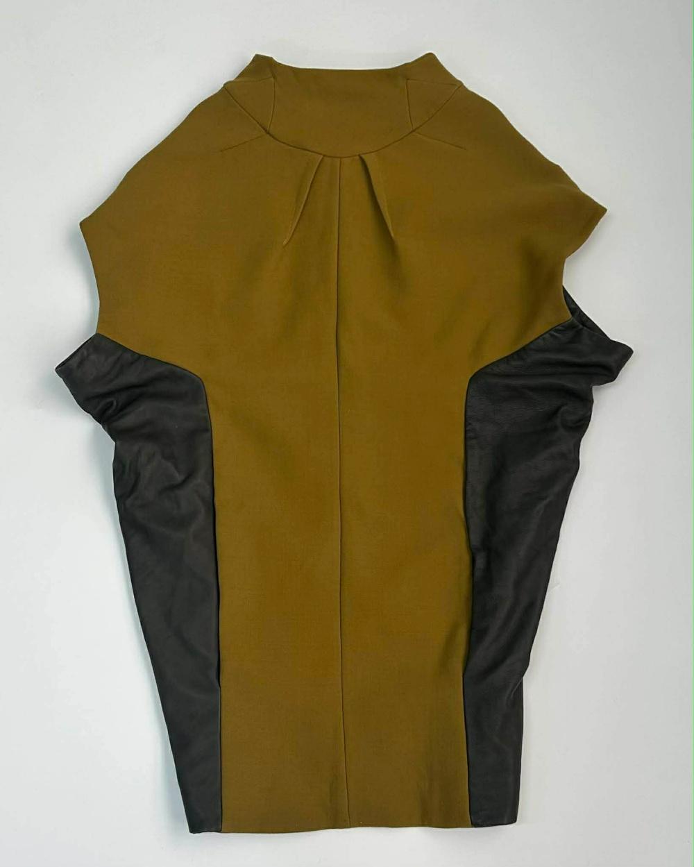 [38] Marni color block lamb leather zip jacket 3