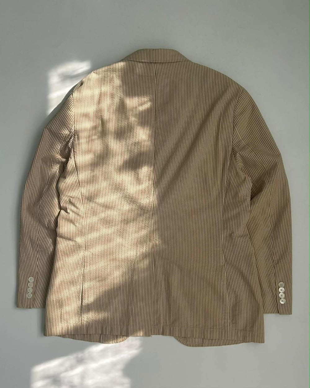 [46] Polo by Ralph Lauren seersucker stripe blazer 5