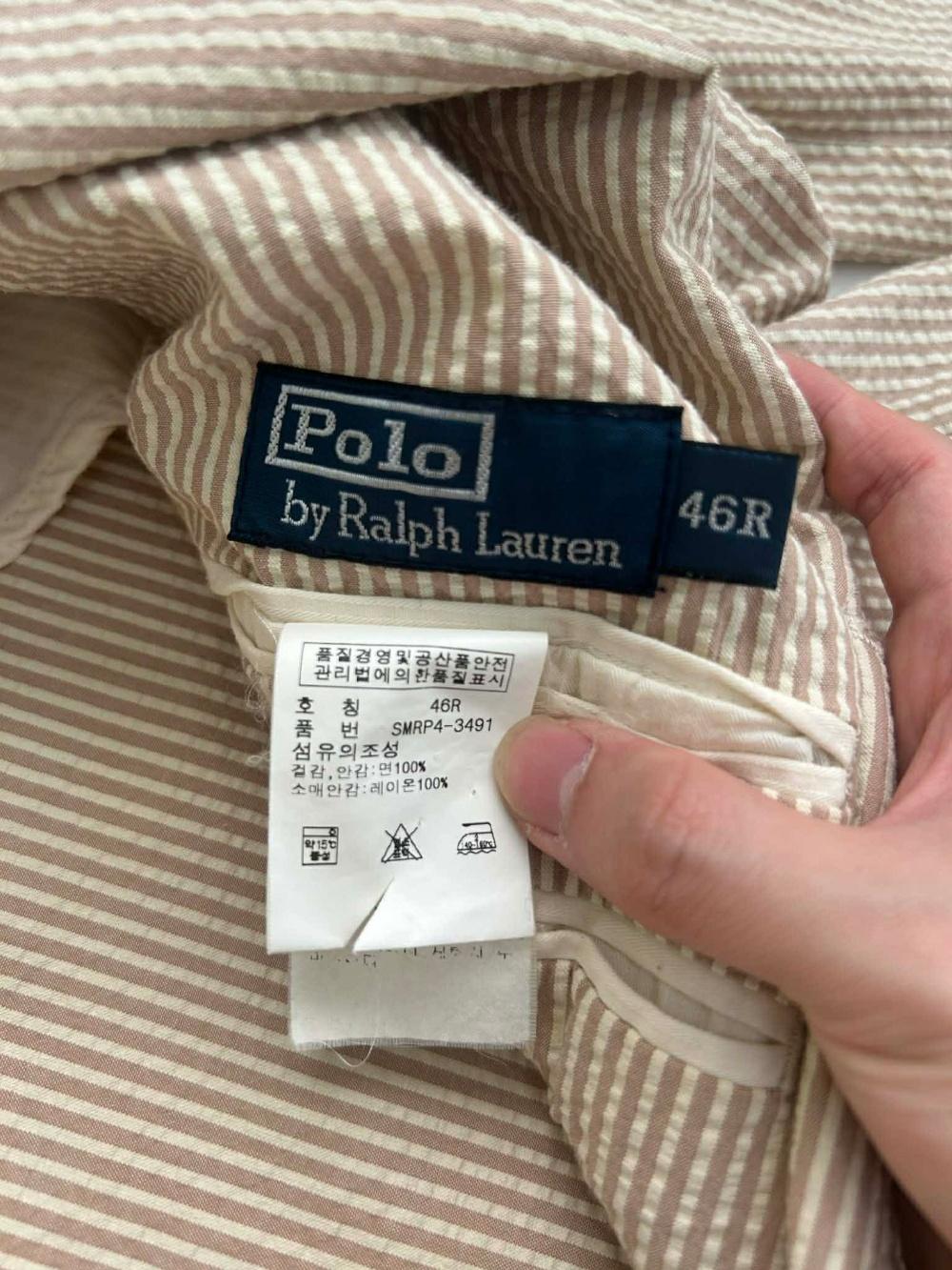 [46] Polo by Ralph Lauren seersucker stripe blazer 7