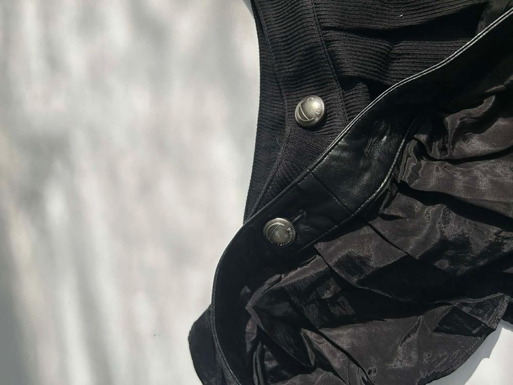 Andersson Bell pleated mini skirt with leather 4