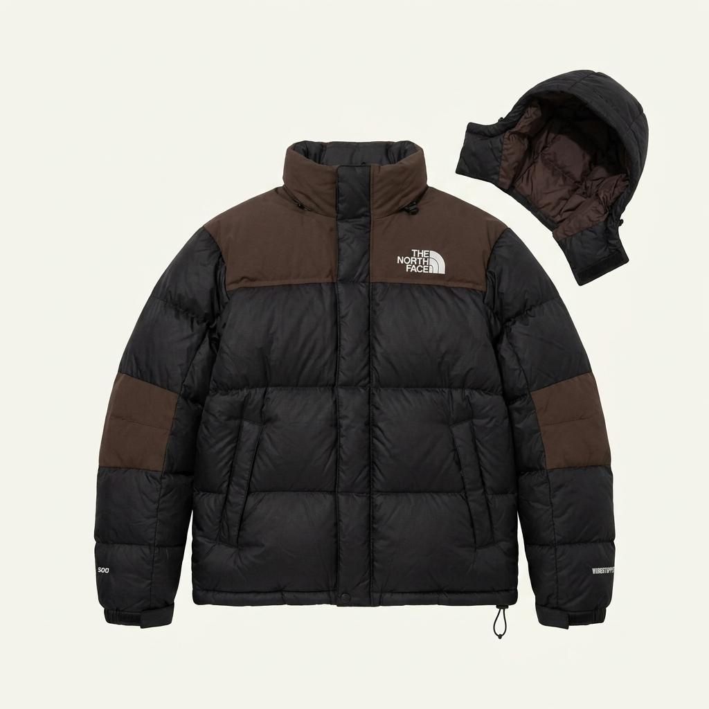 [M] The North Face windstopper 800 fill hooded 1