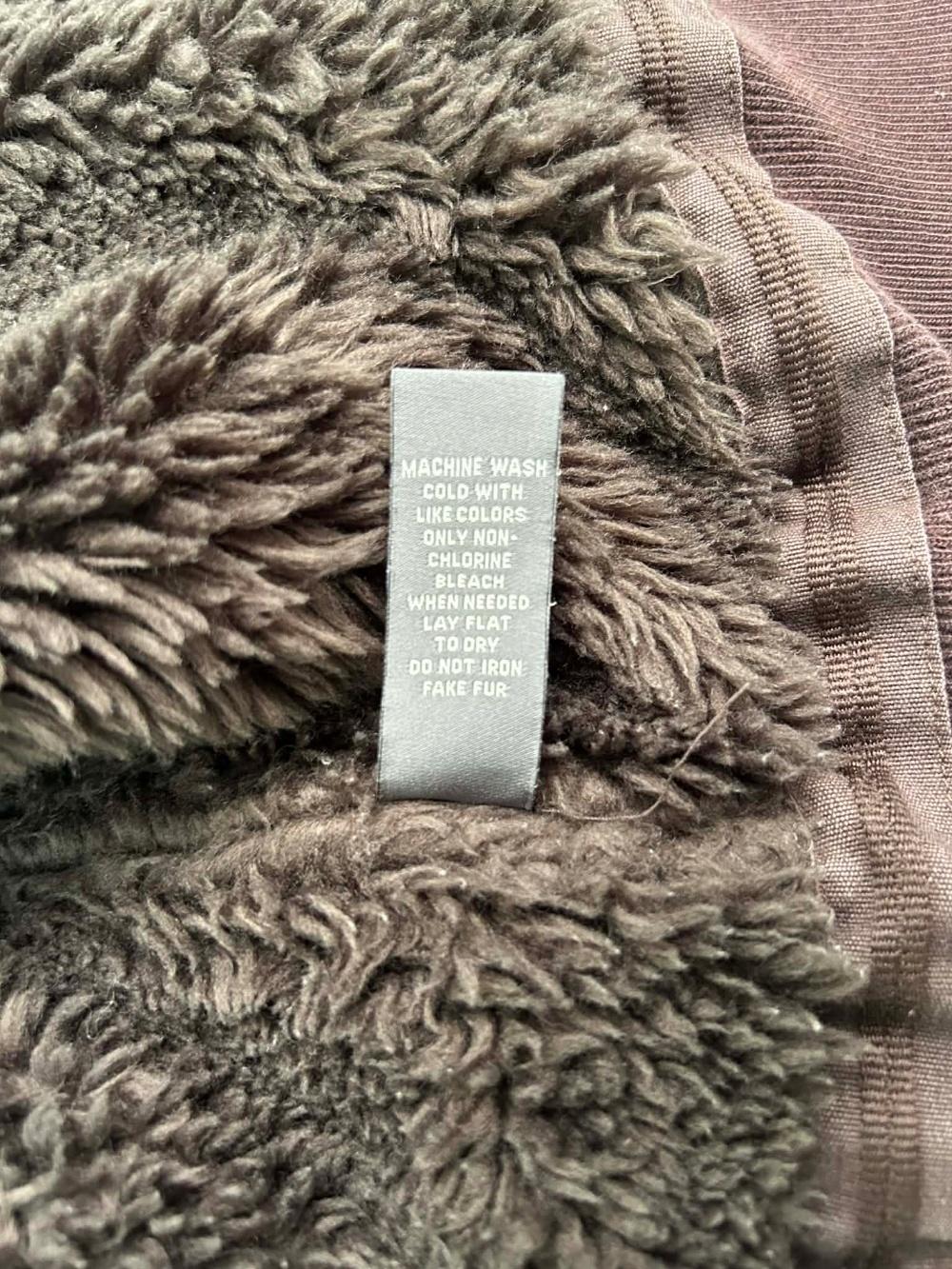 [L] Abercrombie & Fitch ABF 1892 sherpa zip hoodie 7