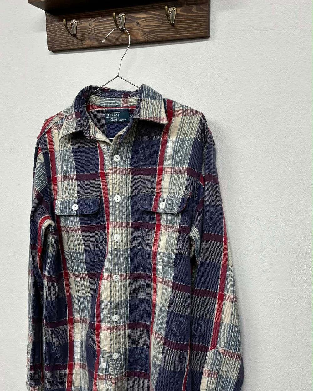 [S] Polo ralph lauren anchor pattern flannel 5